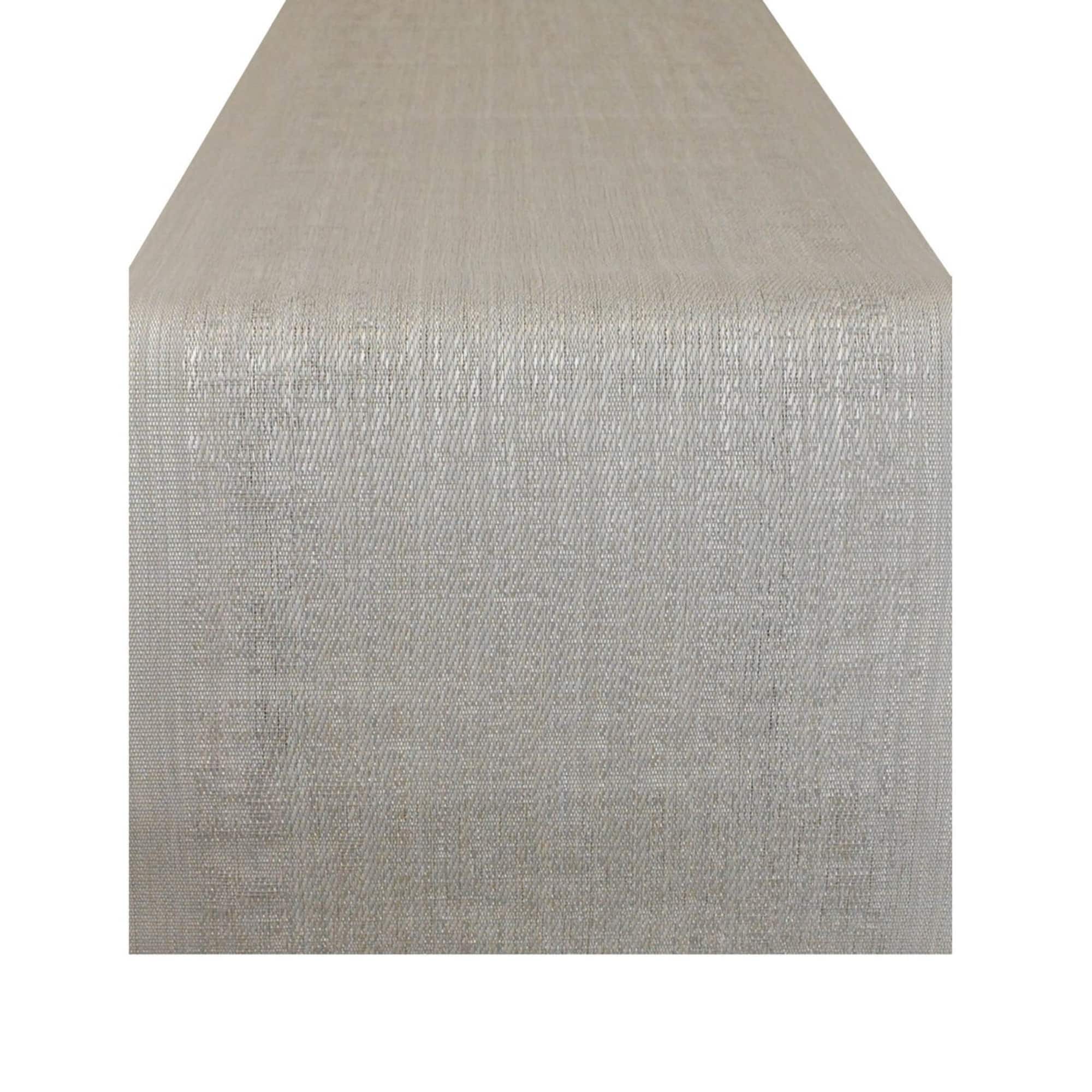 DII® 72" Space-Dyed Gray Table Runner